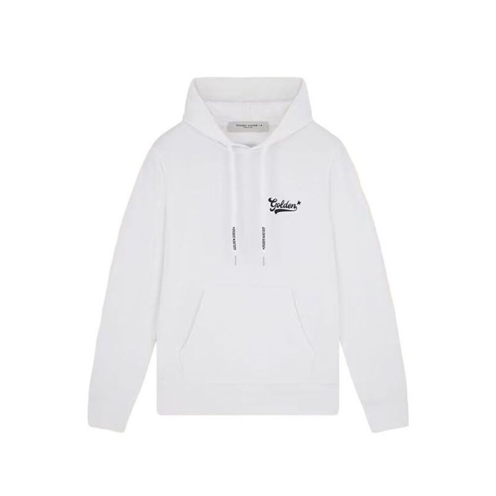 Golden Goose White Cotton Men's Sweatshirt
